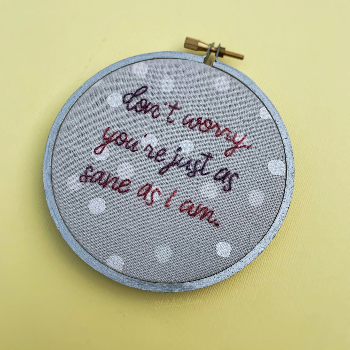 YOU'RE JUST AS SANE AS I AM / Harry Potter, Luna Lovegood hoop