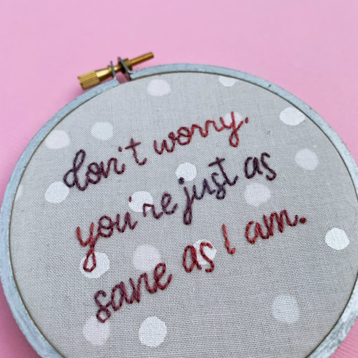 YOU'RE JUST AS SANE AS I AM / Harry Potter, Luna Lovegood hoop