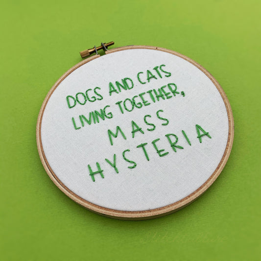 GHOSTBUSTERS / DOGS & CATS LIVING TOGETHER