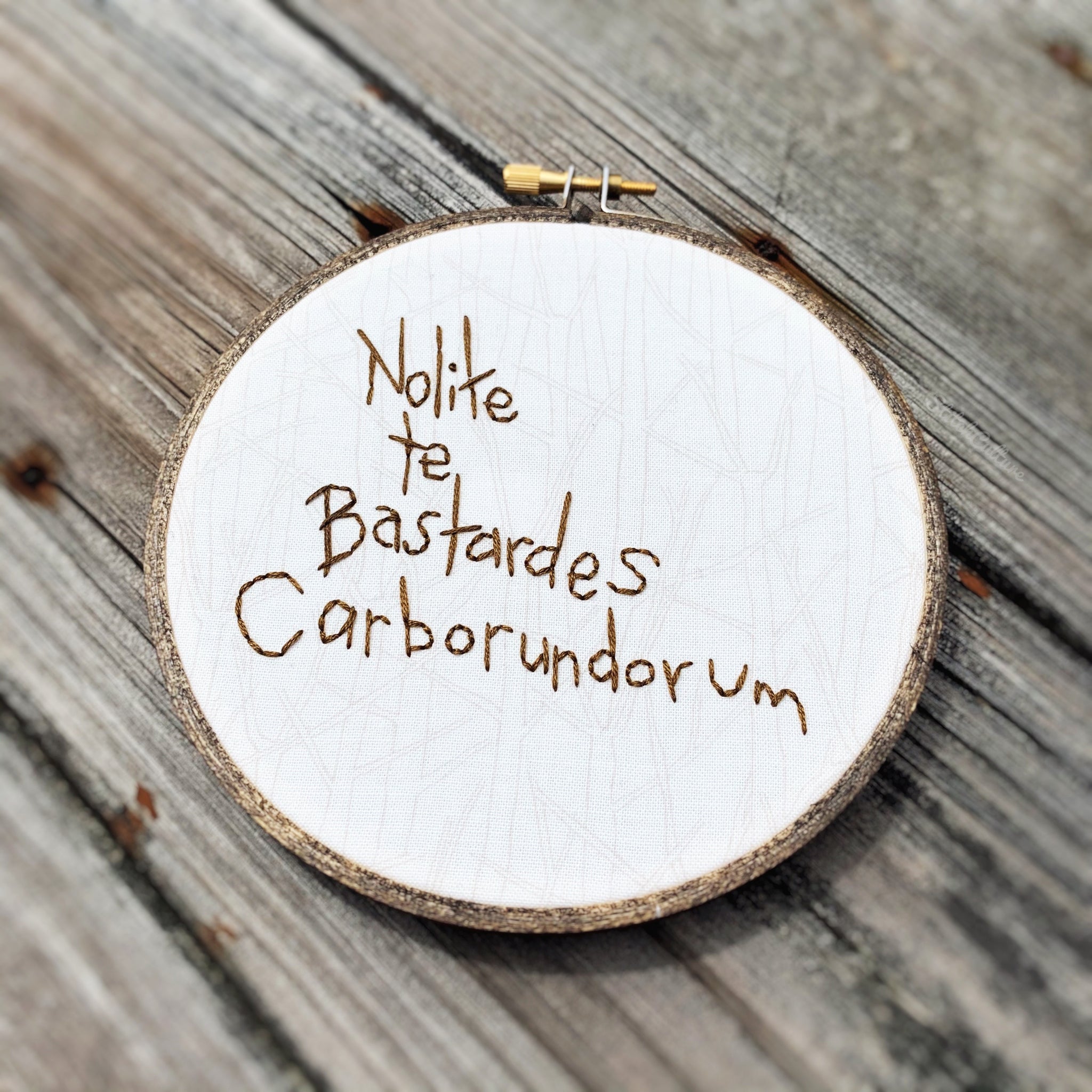 NOLITE TE BASTARDES CARBORUNDORUM / Handmaid's Tale