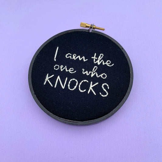 I AM THE ONE WHO KNOCKS / Breaking Bad embroidery