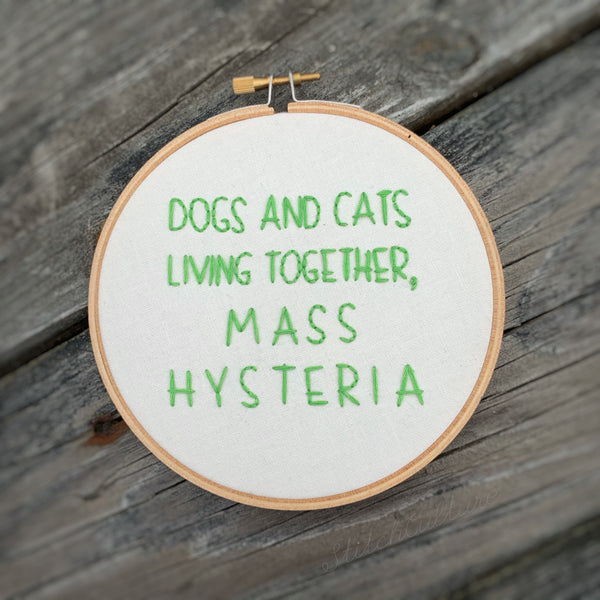 GHOSTBUSTERS / DOGS & CATS LIVING TOGETHER