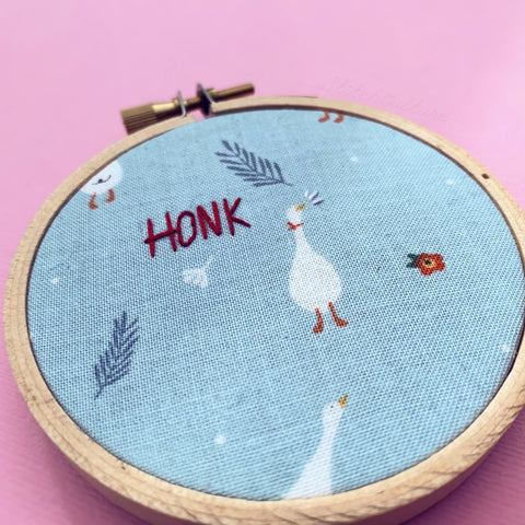 HONK honk honk honk goose / HONK hoop honk